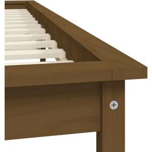 vidaXL 820579 Bed Frame - Rustic Natural Look vidaXL 820579 Bed Frame - Rustic Natural Look