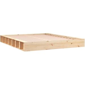 vidaXL Bed Frame Solid Wood 160x200 cm - Bed Type vidaXL Bed Frame Solid Wood 160x200 cm - Bed Type