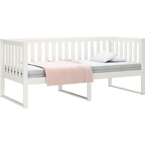 vidaXL Pine Wood Sofa Bed - Rustic Minimalist 207.5x96x89.5cm vidaXL Pine Wood Sofa Bed - Rustic Minimalist 207.5x96x89.5cm