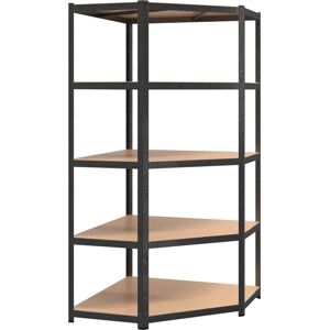 vidaXL Heavy-duty Corner Shelf with 5 Shelves - Shelving unit vidaXL Heavy-duty Corner Shelf with 5 Shelves - Shelving unit