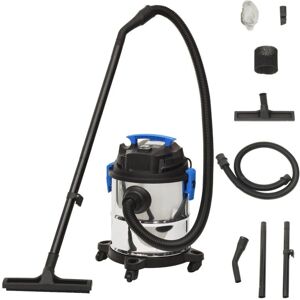 vidaXL Våd- og tørstøvsuger 1200 W 20 L Sølv vidaXL Våd- og tørstøvsuger 1200 W 20 L Sølv