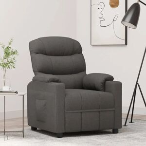 Fauteuil inclinable VIDAXL - Tissu gris, Réglable, Stable - Publicité Fauteuil inclinable VIDAXL - Tissu gris, Réglable, Stable - Publicité