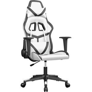 VidaXL Gaming-Stuhl - Langlebiges Kunstleder, Massage, 360° Dreh VidaXL Gaming-Stuhl - Langlebiges Kunstleder, Massage, 360° Dreh