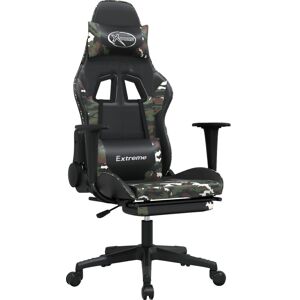 vidaXL Video Gaming-Stuhl - Verstellbarer Massage-Sitz vidaXL Video Gaming-Stuhl - Verstellbarer Massage-Sitz