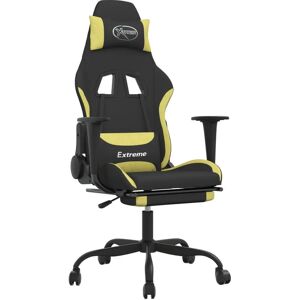 vidaXL Gaming-Stuhl mit Massage und Fußstütze - Videospielstuhl vidaXL Gaming-Stuhl mit Massage und Fußstütze - Videospielstuhl