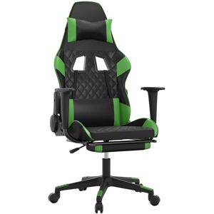 VidaXL Ergonomischer Videospielstuhl mit Massage und Verstellbaren Funktionen - Videospielstuhl VidaXL Ergonomischer Videospielstuhl mit Massage und Verstellbaren Funktionen - Videospielstuhl