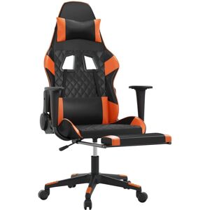 vidaXL Gaming-Stuhl mit Massage & Fußstütze - Gaming Chair vidaXL Gaming-Stuhl mit Massage & Fußstütze - Gaming Chair