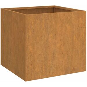 vidaXL Corten Steel Planter 32x30x29 cm - Planter vidaXL Corten Steel Planter 32x30x29 cm - Planter