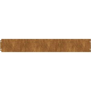 vidaXL Garden Edging Corten Steel 50pcs - Garden Edging vidaXL Garden Edging Corten Steel 50pcs - Garden Edging