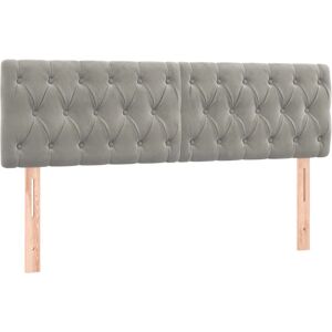 vidaXL Hovedgavl Lysegrå - Hovedgavl - Klassisk Design vidaXL Hovedgavl Lysegrå - Hovedgavl - Klassisk Design