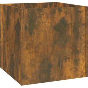 vidaXL Indoor Bench Smoked Oak - Hallway Furniture Set vidaXL Indoor Bench Smoked Oak - Hallway Furniture Set