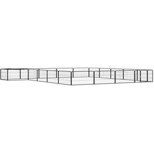 vidaXL Dog Playpen - Durable Powder-coated Steel, Multiple Sizes vidaXL Dog Playpen - Durable Powder-coated Steel, Multiple Sizes