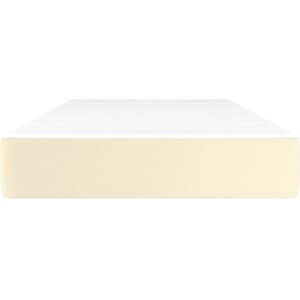 Matelas VidaXL 347684 - Ressorts ensachés, Crème - Lit Matelas VidaXL 347684 - Ressorts ensachés, Crème - Lit