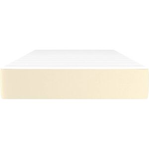 Matelas VidaXL 347704 - Ressorts ensachés, Cuir synthétique, Support moyen Matelas VidaXL 347704 - Ressorts ensachés, Cuir synthétique, Support moyen