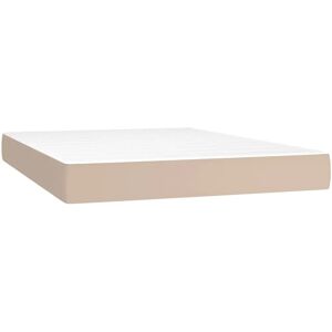 VidaXL 347807 Matelas à ressorts ensachés - Simili cuir, Moyenne fermeté VidaXL 347807 Matelas à ressorts ensachés - Simili cuir, Moyenne fermeté