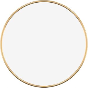 vidaXL Round Wall Mirror 30cm Gold Minimalist Decor vidaXL Round Wall Mirror 30cm Gold Minimalist Decor