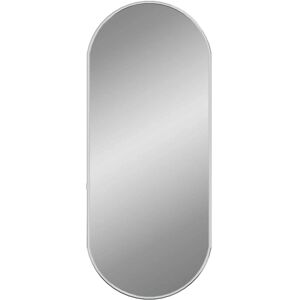 vidaXL Silver Oval Wall Mirror 60x25 cm - Wall Mirror vidaXL Silver Oval Wall Mirror 60x25 cm - Wall Mirror