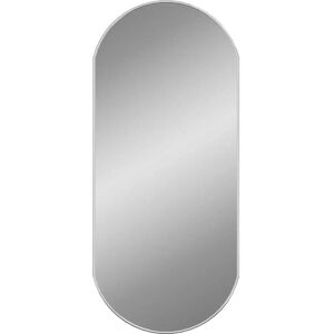 vidaXL Silver 80x35 cm Oval Wall Mirror - Wall Mirror vidaXL Silver 80x35 cm Oval Wall Mirror - Wall Mirror