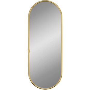 Miroir mural doré vidaXL 40x15 cm Ovale - Miroir mural Miroir mural doré vidaXL 40x15 cm Ovale - Miroir mural