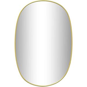 vidaXL Gold Wall Mirror 50x35 cm - Wall Mirror vidaXL Gold Wall Mirror 50x35 cm - Wall Mirror