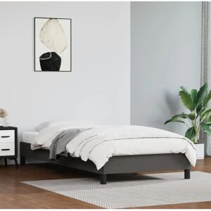 Maisonchic - Struttura letto, Grigia, 90x190 cm - Struttura letto Maisonchic - Struttura letto, Grigia, 90x190 cm - Struttura letto