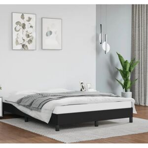 vidaXL Sengebund - Sort - 140x200 cm vidaXL Sengebund - Sort - 140x200 cm