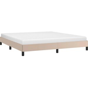 Struttura del letto vidaXL - 180x200 cm - Similpelle durevole Struttura del letto vidaXL - 180x200 cm - Similpelle durevole