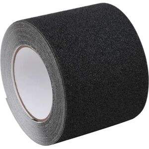 vidaXL Anti-Slip Tape Black 0.1x10 m PVC Waterproof Grip vidaXL Anti-Slip Tape Black 0.1x10 m PVC Waterproof Grip