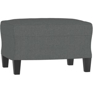 vidaXL Puf din țesătură gri închis - Puf de sprijin vidaXL Puf din țesătură gri închis - Puf de sprijin