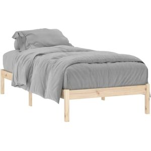 vidaXL Bettrahmen - Massives Kiefernholz 100x190 cm Rustikal vidaXL Bettrahmen - Massives Kiefernholz 100x190 cm Rustikal