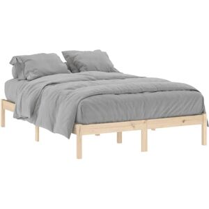 vidaXL Bettgestell 822458 - Rustik Kiefernholz - 137x190 cm vidaXL Bettgestell 822458 - Rustik Kiefernholz - 137x190 cm
