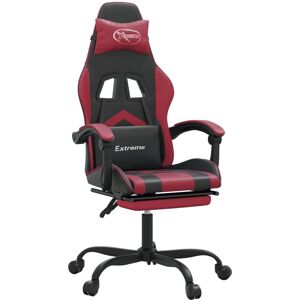 vidaXL Gaming-Stuhl - Verstellbar, Drehbar, mit Kissen & Fußstütze vidaXL Gaming-Stuhl - Verstellbar, Drehbar, mit Kissen & Fußstütze