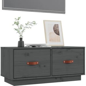 vidaXL Solid Wood Pine TV Cabinet - Rustic Style, Ample Storage, Easy Assembly vidaXL Solid Wood Pine TV Cabinet - Rustic Style, Ample Storage, Easy Assembly