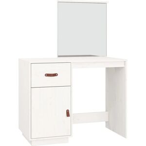 vidaXL Weiße Massiv-Kiefern Dresser - Schlafzimmermöbel vidaXL Weiße Massiv-Kiefern Dresser - Schlafzimmermöbel