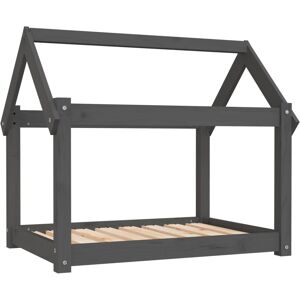 vidaXL Solid Wood Pine Dog Bed - Rustic Pet Sofa 81x60x70 cm vidaXL Solid Wood Pine Dog Bed - Rustic Pet Sofa 81x60x70 cm