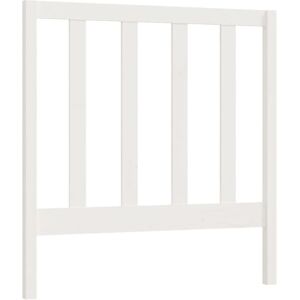 vidaXL White Solid Pine Wood Bed Headboard - Headboard, 95x4x100 cm vidaXL White Solid Pine Wood Bed Headboard - Headboard, 95x4x100 cm