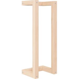 vidaXL Solid Wood Pine Towel Rack Wall-mounted - Towel Rail 23x18x60 cm vidaXL Solid Wood Pine Towel Rack Wall-mounted - Towel Rail 23x18x60 cm