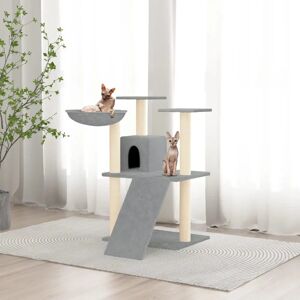 vidaXL Cat Tree - Light Grey - 83 cm - Multi-Levels vidaXL Cat Tree - Light Grey - 83 cm - Multi-Levels