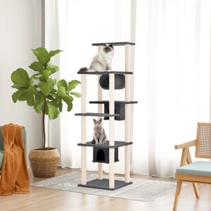 MAISONCHIC - Katzenbaum mit Sisalpfählen - 169cm MAISONCHIC - Katzenbaum mit Sisalpfählen - 169cm