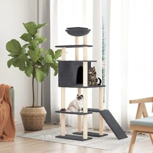 Albero per gatti Maisonchic 166 cm - Sisal, Grigio Albero per gatti Maisonchic 166 cm - Sisal, Grigio