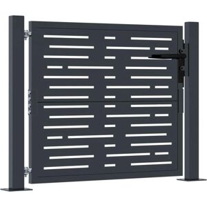 vidaXL Portail de Jardin 105x105 cm Acier Anthracite - Portail de Jardin - Publicité vidaXL Portail de Jardin 105x105 cm Acier Anthracite - Portail de Jardin - Publicité