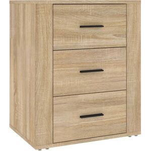 vidaXL Sonoma Oak Nightstand - Nightstand vidaXL Sonoma Oak Nightstand - Nightstand