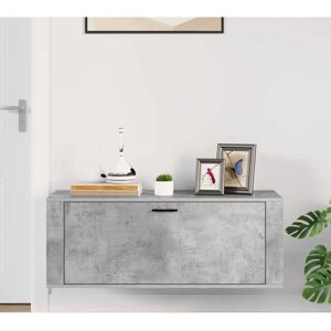 vidaXL Wall Shoe Cabinet Engineered Wood Shoe Storage Organiser - Shoe Cabinet vidaXL Wall Shoe Cabinet Engineered Wood Shoe Storage Organiser - Shoe Cabinet