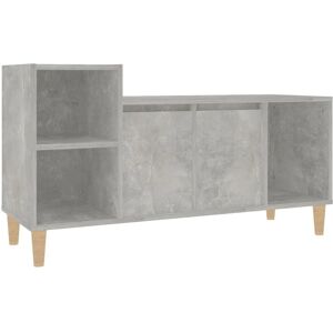 vidaXL TV Cabinet Grey Engineered Wood - TV Unit with Storage vidaXL TV Cabinet Grey Engineered Wood - TV Unit with Storage