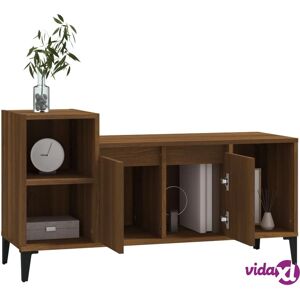 vidaXL Brown Oak TV Cabinet Engineered Wood - TV Cabinet vidaXL Brown Oak TV Cabinet Engineered Wood - TV Cabinet