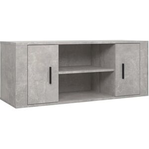 vidaXL 823095 TV-Schrank - TV-Schrank - Engineered Wood - Concrete Grey vidaXL 823095 TV-Schrank - TV-Schrank - Engineered Wood - Concrete Grey