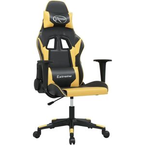 VidaXL Schwarze und Goldene Gaming-Stuhl - Video Game Chair VidaXL Schwarze und Goldene Gaming-Stuhl - Video Game Chair