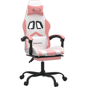 VidaXL Modell 3143899 Gaming-Stuhl Weiß Rosa VidaXL Modell 3143899 Gaming-Stuhl Weiß Rosa