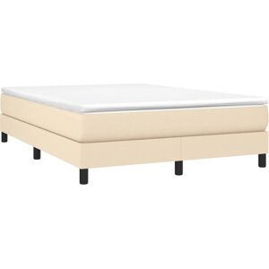 Struttura letto vidaXL - Plywood, Crema, 140x190cm Struttura letto vidaXL - Plywood, Crema, 140x190cm