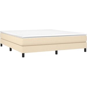 Letto box spring vidaXL - Gambe di supporto, Lamelle in compensato, Tessuto traspirante - Letto box spring Letto box spring vidaXL - Gambe di supporto, Lamelle in compensato, Tessuto traspirante - Letto box spring